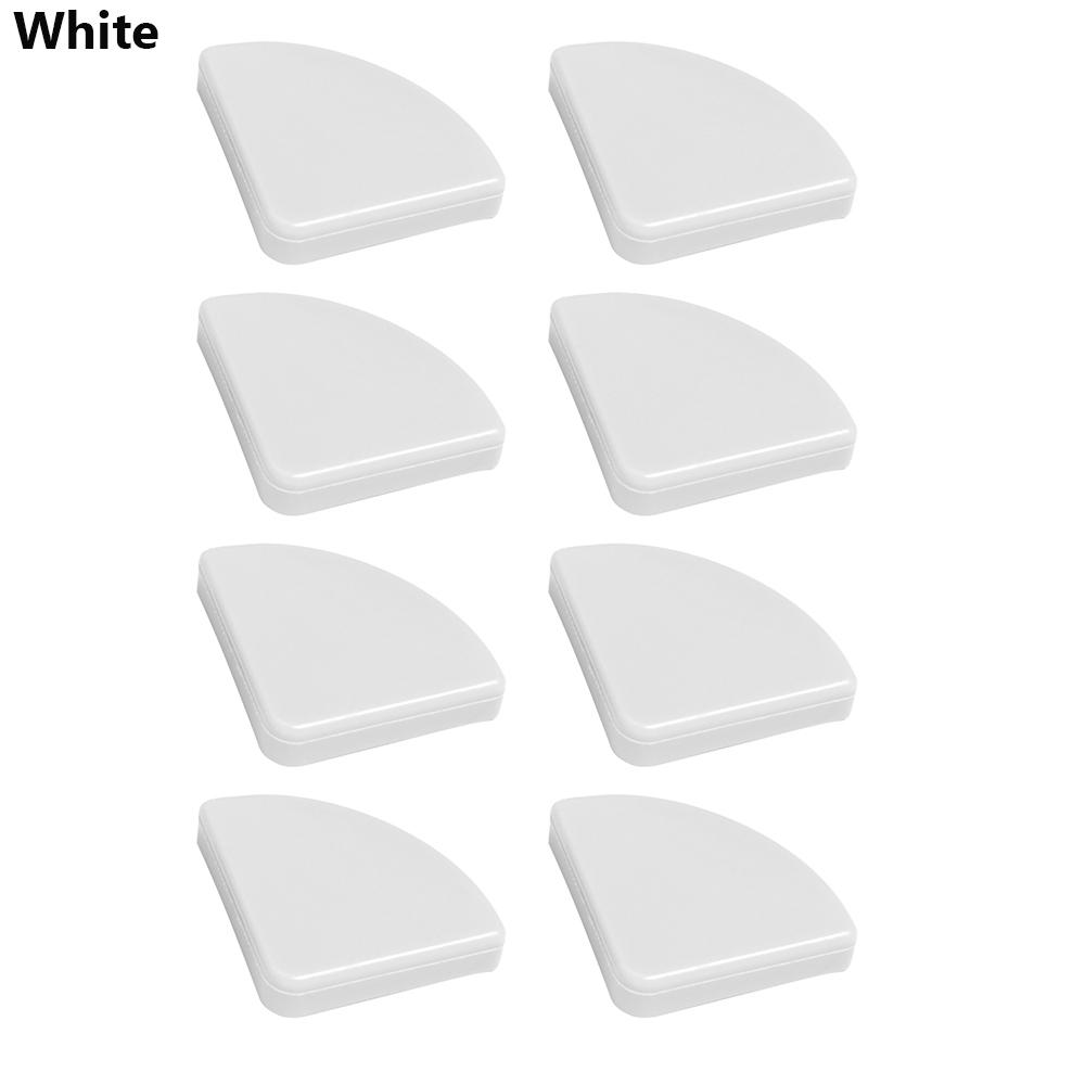 

8Pcs Baby Desk Safety Edge Protection Anticollision Strip Corner Guards Table Corner Protector білий
