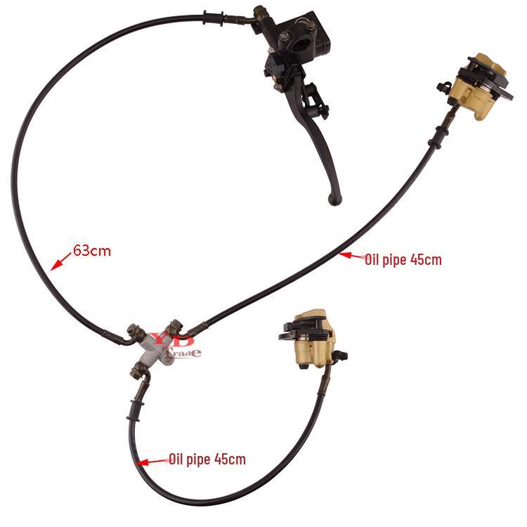 ATV Off-Road 50-125cc Master Cylinder & Disc Brake Assembly with Handbrake