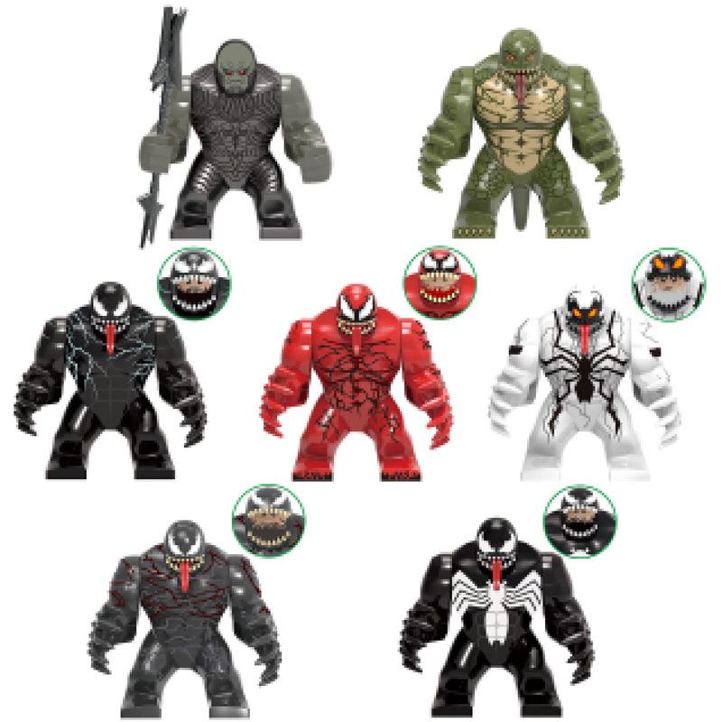 X0327 Seria Superbohaterów Edukacyjne Klocki Budowlane Mini Figurki Zabawka dla Dzieci, Pojedyncze Opakowanie, Kreatywny Montaż DIY, Kolekcjonerski Prezent dla Chłopców i Dziewczynek