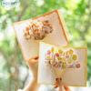 Kreatywna minimalistyczna kartka z życzeniami w stylu 3D Oryginalna kartka z błogosławieństwem kwiatowym Zaproszenie na imprezę urodzinową List z zaproszeniem Prezent