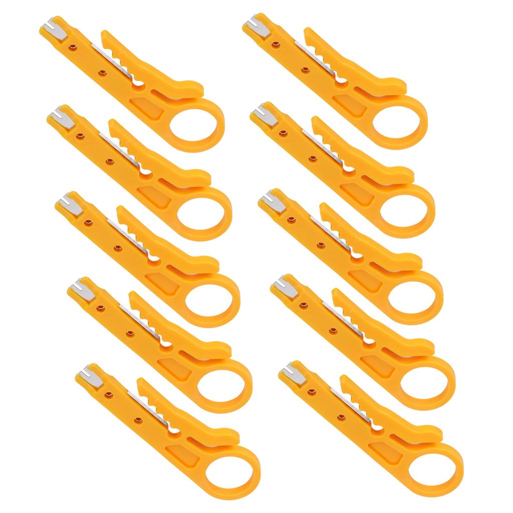 10Pcs Wire Stripper Multi Purpose Mini Cable Crimping Stripping Pliers Tool for Electrician