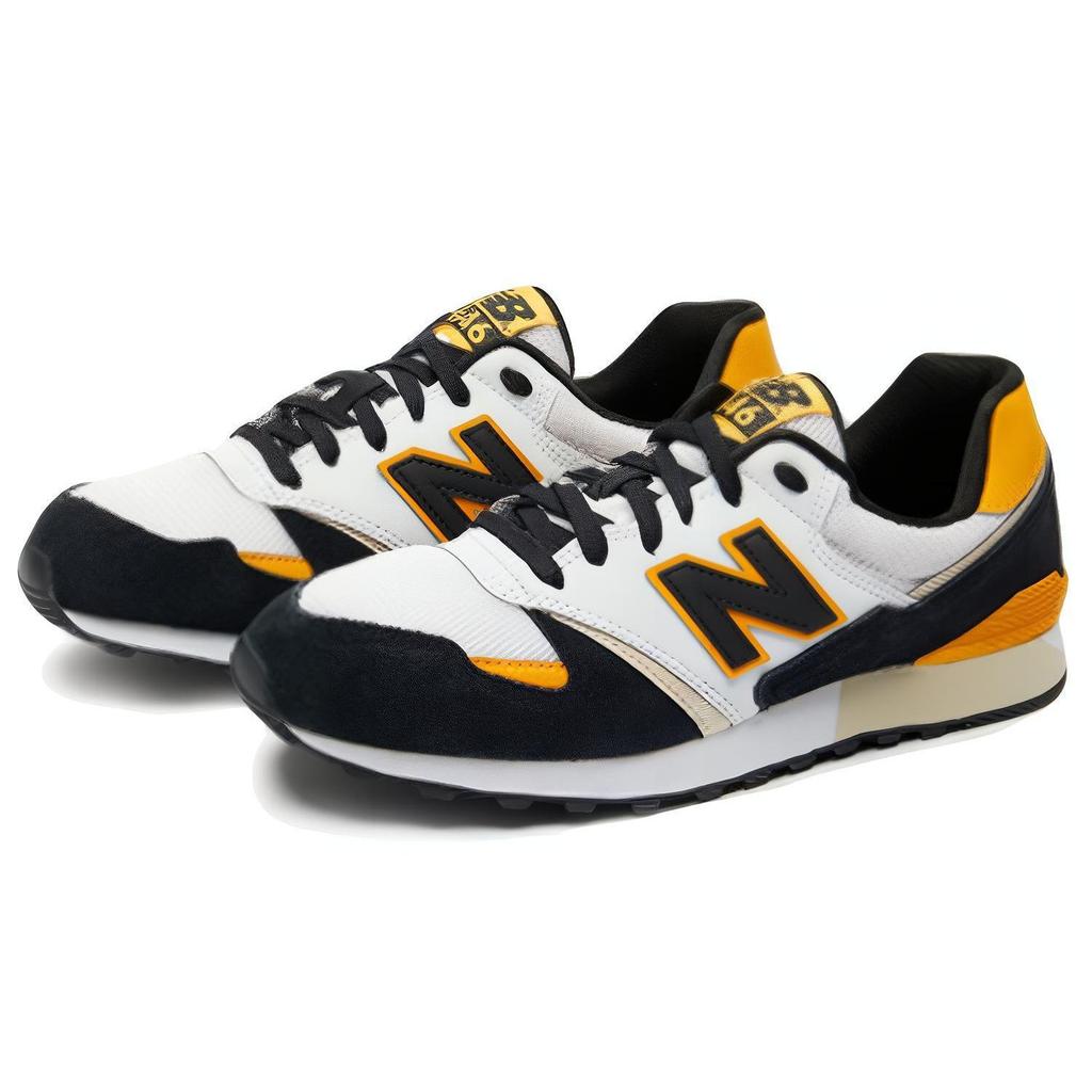 New Balance 446 Series Black White Yellow U446GB1