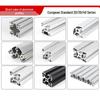 Jingdi Gongpin European Standard 3060-1.8mm Aluminum Profile