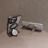 Diamond Mirror iPhone 17 Case: Yellowing-Resistant Lens, Double Bracket, 16 Pro Max Compatible