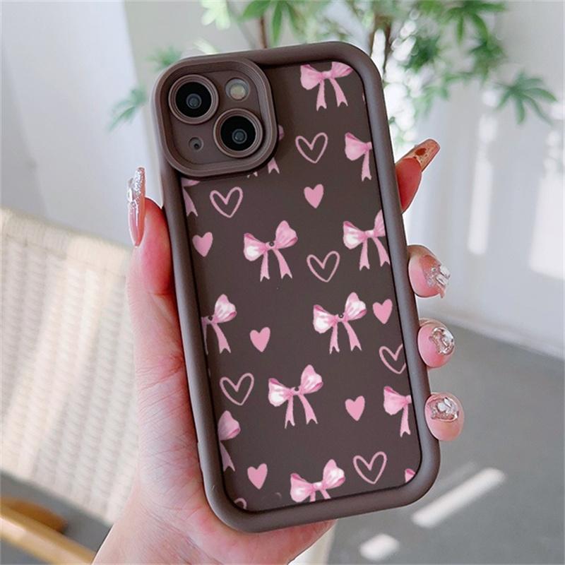 Phone Case For Infinix GT 30 20 Pro Note 50 40 40S 30Pro Plus Smart 10 8 9 Hot 60 50PRO Silicone Love Bowknot Cover