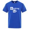 Summer Men's T-shirt Cotton O Neck Heisenberg Men T-shirt Short Sleeve Casual Breaking Bad Print T Shirt for Men