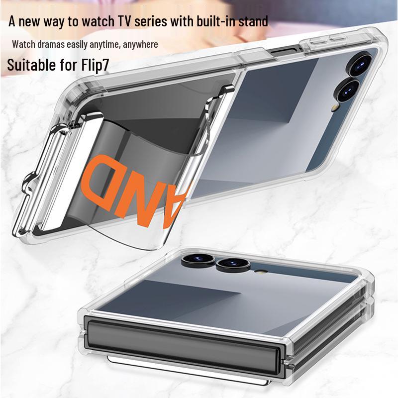 Samsung Galaxy Z Flip7 Schutzhülle mit Airbag-Handgelenkband