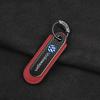 1pcs Carbon Fibre Keychain Creative Car Keyring For VW Volkswagen Golf Polo Passat Touran Jetta Amarok T5 Phaeton Tiguan T-Cross PT1