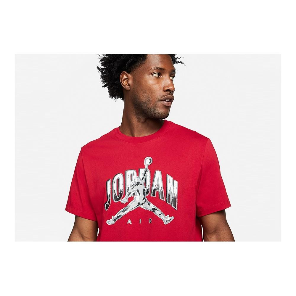 Nike Jordan Air T-shirt Round Neck Red Gym