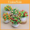 Fake Green Plant Pot With Plastic Handcrafted Prosperity Tree For Home Decor