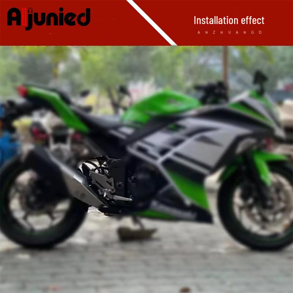 Kawasaki Ninja 250/300 Front Footpeg Bracket Kit - Left & Right Modification Accessories