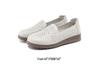 Women's Genuine Leather Slip-On Shoes - Red Dragonfly Breathable Summer Style
