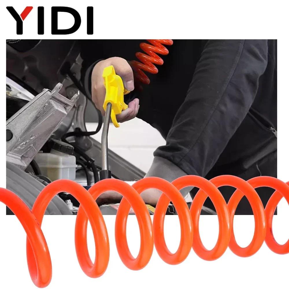 3m/6m/9M/12M/15M Pneumatic Compressed Air Compressor Spring Hose Tube Pipe Line Pipes Pu 4mm 6mm 8mm 10mm 12mm 12 10 8 6 4 2 .5