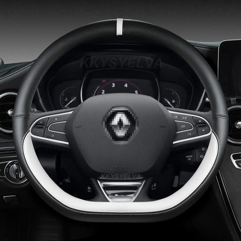 Car Steering Wheel Cover For Scenic Clio Laguna 2 3 4 5 Kangoo Fluence Megane Trafic Talisman Twingo Kaptur Accessories