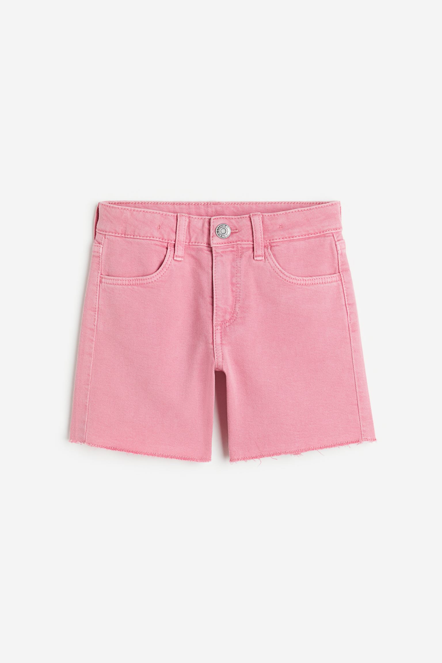 

Cotton denim Bermuda shorts