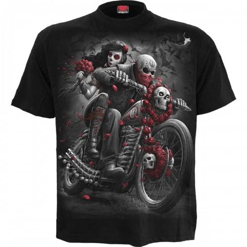 Tricou cu mânecă scurtă unisex pentru adulți Spiral Direct Dotd Bikers