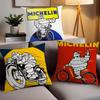 Modedruck M-MIC H-HELIN Kissenbezug Bürokissen Geeignet für Sofa Auto Schlafzimmer Dekorative Kissenhülle
