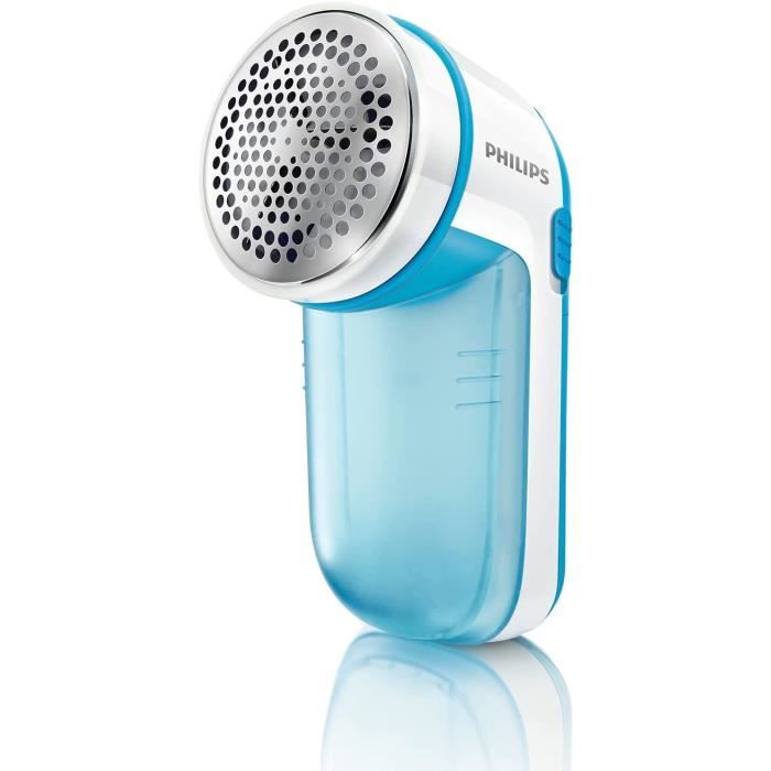 Rasoir Anti-Bouloche/Anti-Peluche - Elimine les Bouloches sur Vêtements, Bleu
