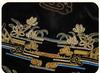 2025 Autumn/Winter Chinese Style Heavy Embroidery Color Block Retro Silk Velvet Padded Jacket