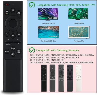 BN59-01385A Náhrada za hlasový dálkový ovladač Samsung TV Smart TV, UHD, LED, LCD, QLED a OLED a Frame 4K 8K