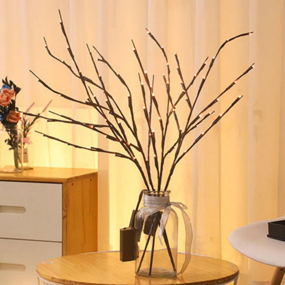 

20 Led String Lights Simulation Tree Branch Decorations for Home теплим білим кольором