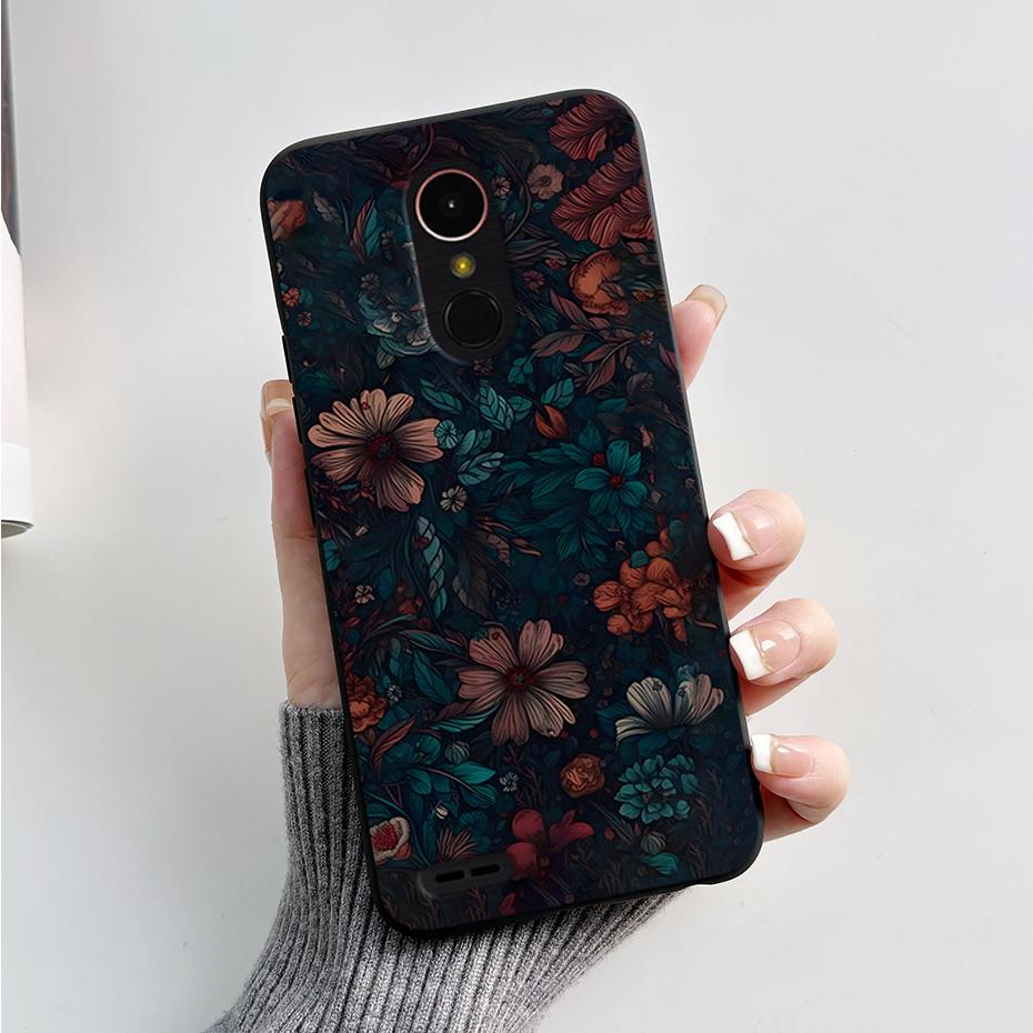 Case For LG K10 2017 X400 M250N /K20 Plus 5.3" Stylish Pattern Silicone Soft Phone Back Cover For LG K10 2017 Cases Bumper Coque