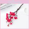 Home Decor Artificial Flower Branch With Silk Fabric For Wedding And Living Room Decor