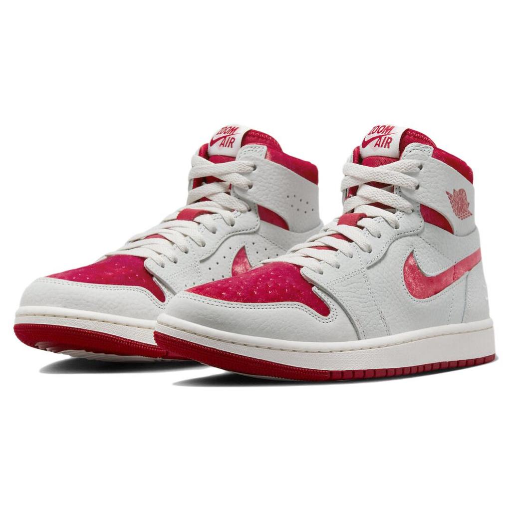 New JORDAN 1 High Zoom Air Cmft 2 Valentine's Day 2023 Women's DV1304-106