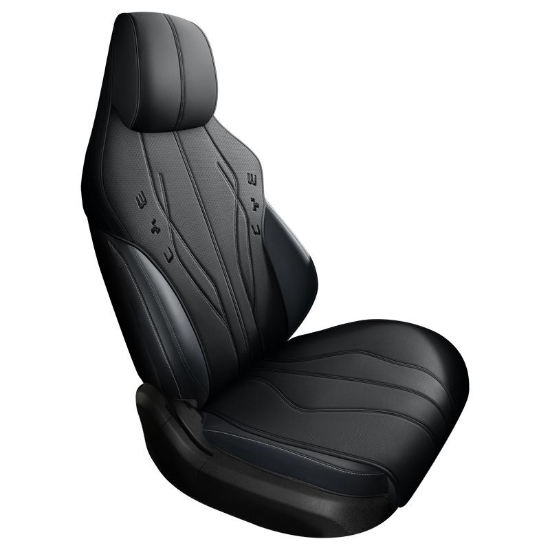 ZXS Leather Seat Cover Set for BYD Song PLUS - Narrow Version, All-Season Cushion.