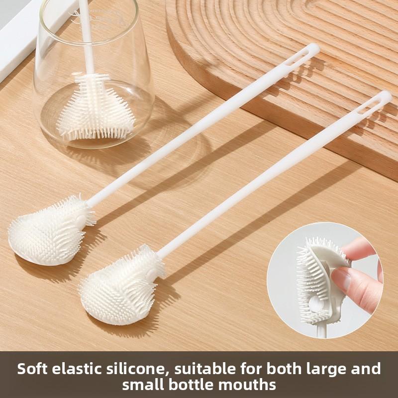 Long-handled Cup Brush, A Household Cleaning Wonder, Baby Bottle Brush, Washing Cup Brush, Water Bottle, Water Cup and Bottle, Kitchen Cleaning Brush