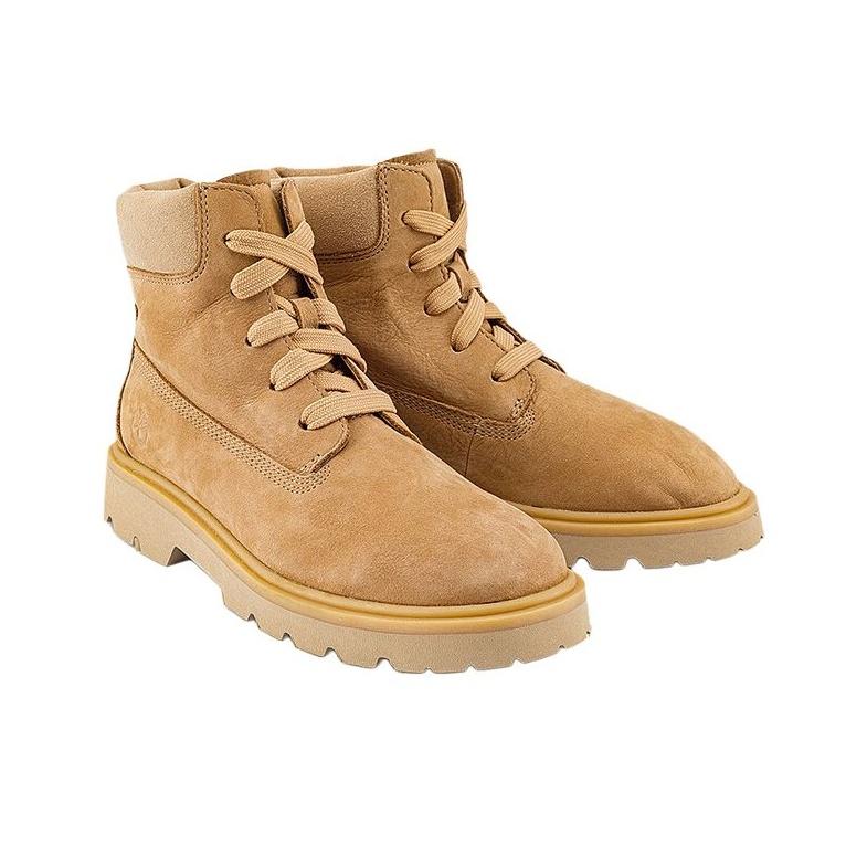 Timberland 6 Inch Comfortable Versatile Ankle Boots Women ankle boots Brown A42F8EM5