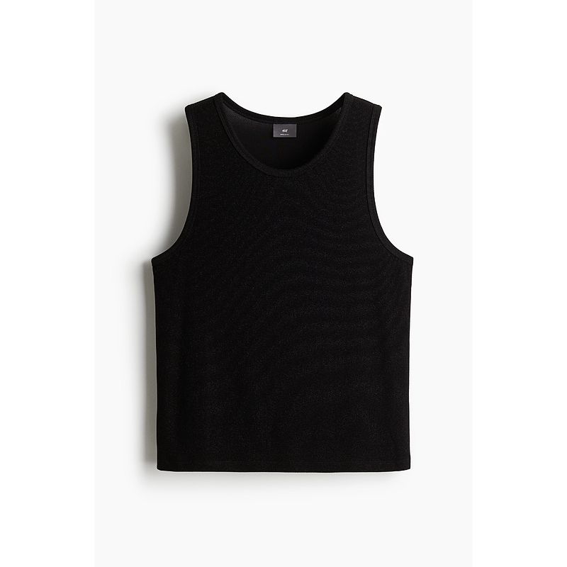 

HM Men s Vest Autumn Standard Metal Vest 1250039 Black 165/84(XS)