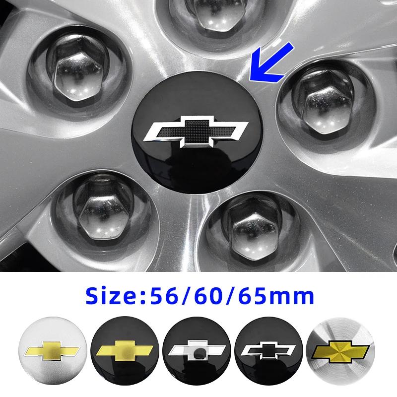 Ndsaw9 4 pezzi 56mm 60mm 65mm Coprimozzi Centrali per Cerchi Auto Copricerchi Adesivi Per Chevrolet Epica Spark Aveo Captiva Cruze Malibu XL Trax