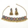 Ethnic Style Tassel Necklaces Earrings Geometric Golden Jewelry  Women