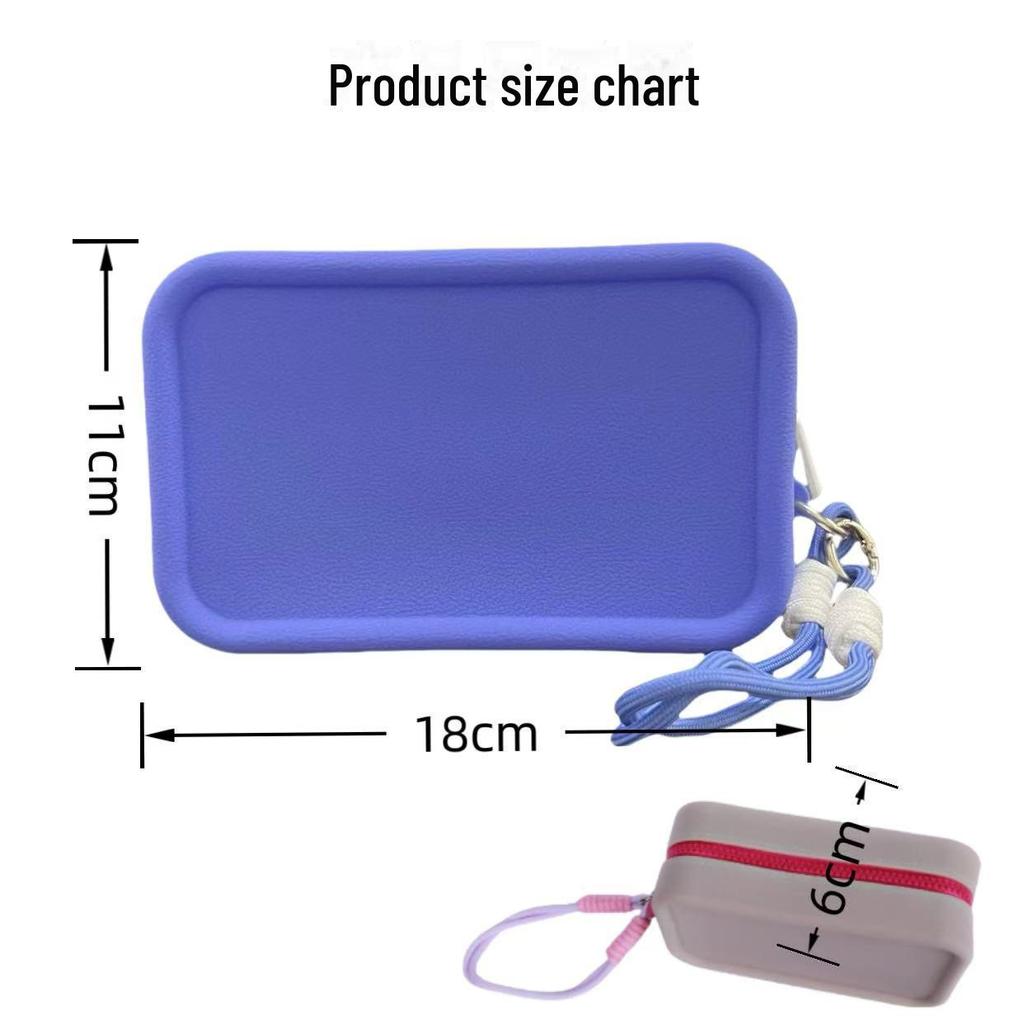2024 Large Silicone Cosmetic & Jewelry Travel Bag - Waterproof & Portable Beauty Storage