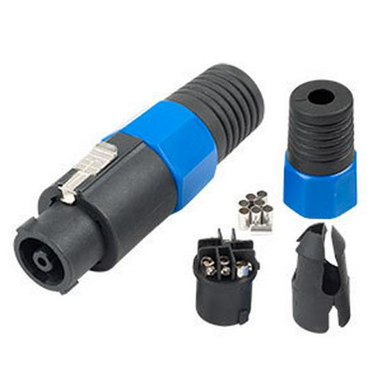 8-Pin Solderless Audio Speaker Plug Socket