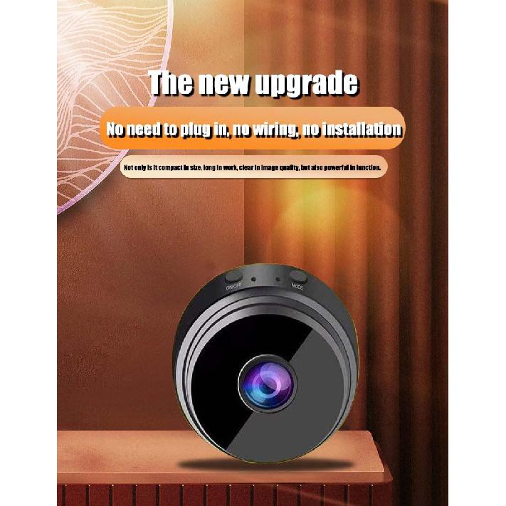 smaller than eyes A9 Cctv camera connect cellphone 1080P no need internet no need wifi with Night Vision Motion Detection HD cctv camera original