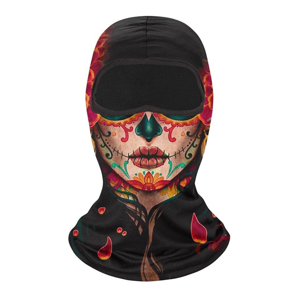 Breathable Motorcycle Balaclava Balaclava Riding Headwear Cycling Full Face Mask Women Style F