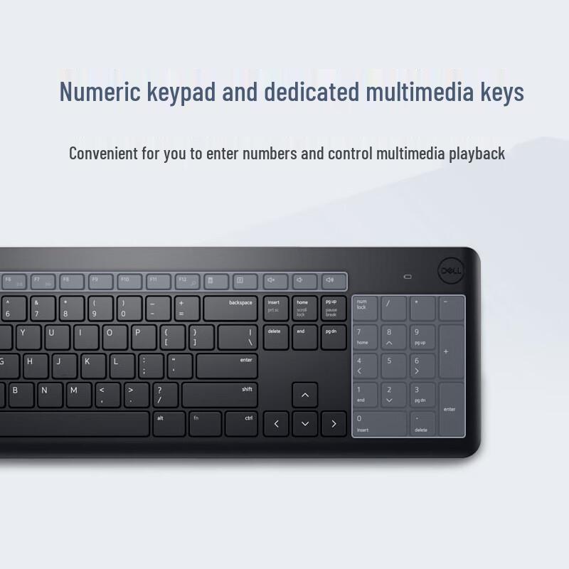 Dell KM3322W Wireless Keyboard and Mouse Combo