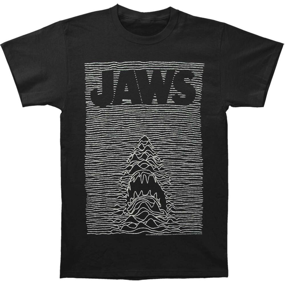 

Черная футболка унисекс Jaws Jawdivision S
