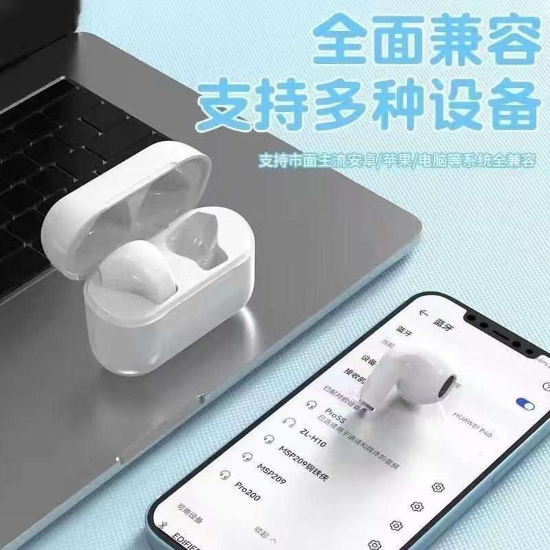 Pro5s Wireless In-ear Bluetooth Headset Long Battery Life TWS Mini Sports Bluetooth Headset Gift