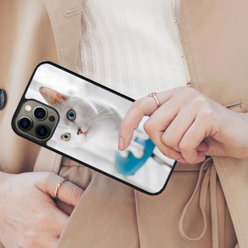 Cute Kitten Collar - Pet Love Magnetic Phone Case For APPLE iPhone 17 Air 16 14 13 12 Pro Max 15 Plus Charge MagSafe Cover