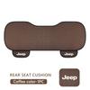 For Jeep Universal Car Seat Cushion Summer Ice Silk Front Back Seat Pad Grand Cherokee Patriot Renegade Compass Wrangler AJT1