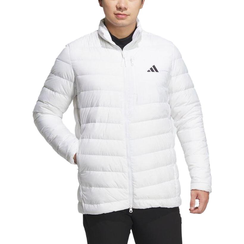 Adidas WIND.RDY Heat Repellent Water Repellent Full Zip Down Jacket Men's White HZ6070