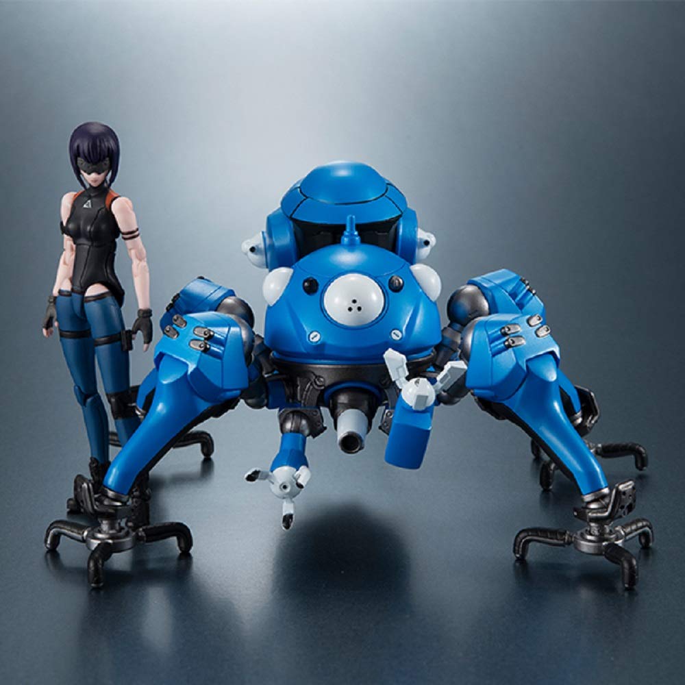 Variable Action Ghost In the Shell Tachikoma Motoko Kusanagi 110mm Painted Movable Figure Hi-SPEC SAC_2045 & Approx. ABS/POM/Diecast