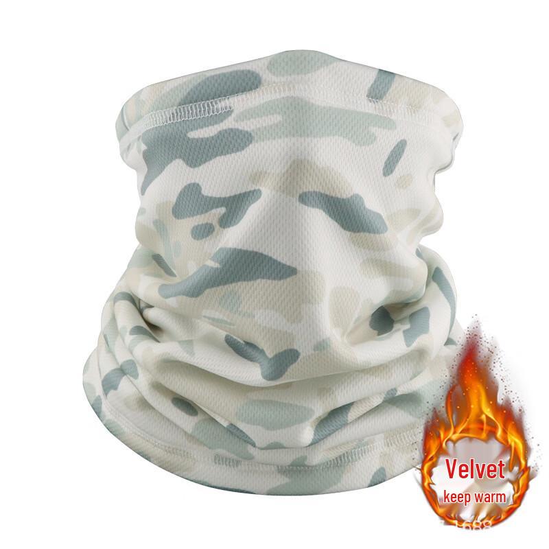 Зимняя флисовая маска-бафф с камуфляжным рисунком Longchan (2-Pack)