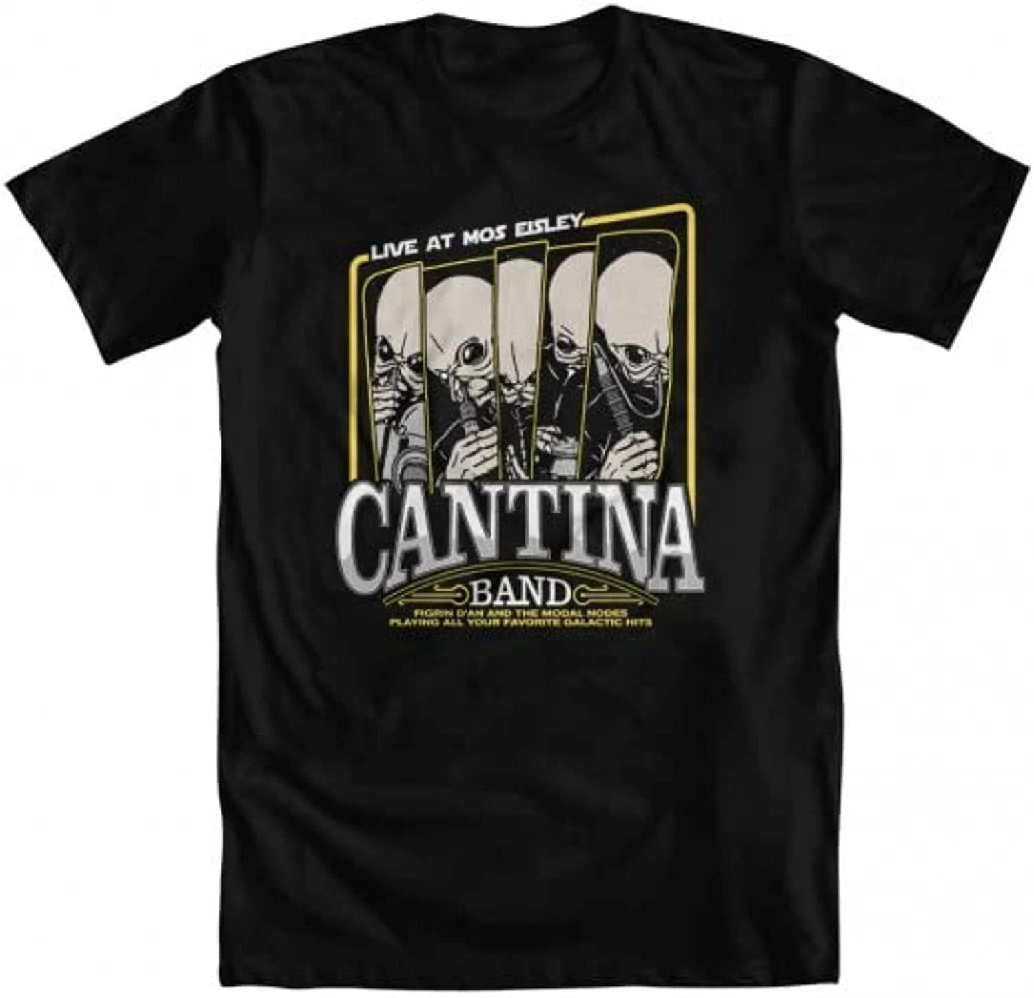 Star Wars Theme Cantina Band Galactic Music Group Fun Unisex T-Shirt L