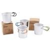 Aluminum Alloy Drink Cup Camping Picnics Coffee Mug Tableware with Folding Handle Travel Cup Cooking Equipment Enduring