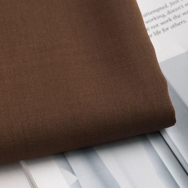 Polyester Anzugstoff Leichte Zweifarbigkeit Knitterarm Pro Meter für Herren/'s JK Hemd Uniform DIY Damen/'s Stoff Nähen Weiß