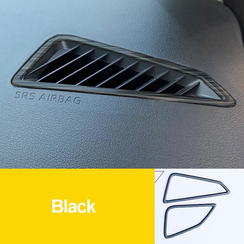 For Toyota Corolla E210    2022 12th Stainless Car A Pillar Air Outlet Bezel Trim Ring Frame Stickers Accessories